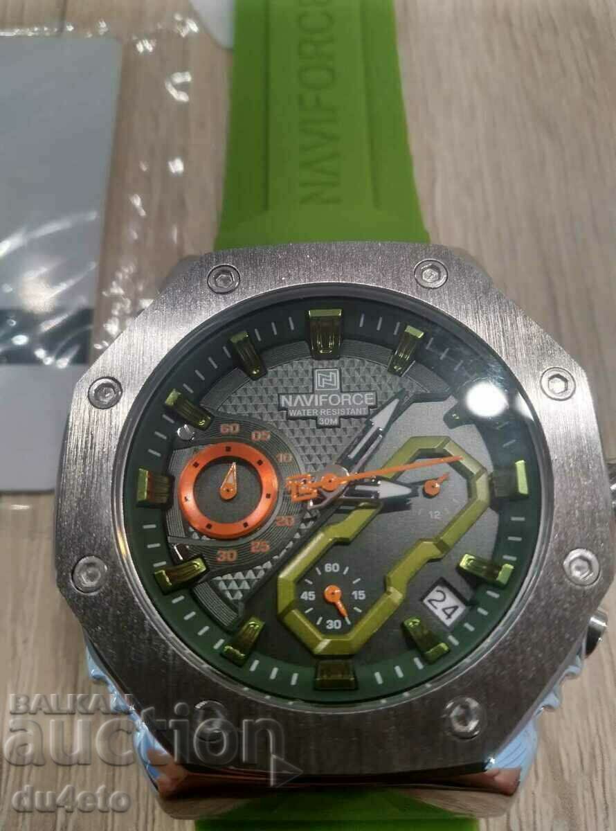 NAVIFORCE ceas de mână bărbătesc cu quartz, calendar, cronograf, - 6 NAVIFORCE ceas de mână bărbătesc cu quartz, calendar, cronograf, - 6