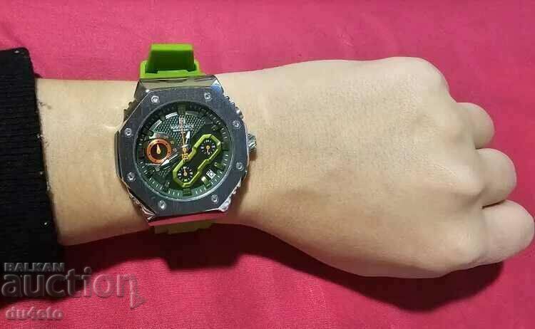 NAVIFORCE ceas de mână bărbătesc cu quartz, calendar, cronograf, - 7 NAVIFORCE ceas de mână bărbătesc cu quartz, calendar, cronograf, - 7