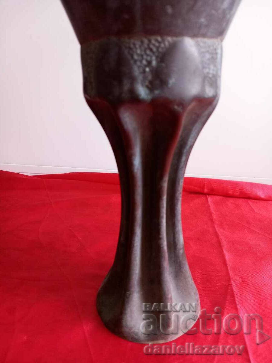 Delivery of Rare Large Antique Bronze Gas Lamp 19th Century Delivery of Rare Large Antique Bronze Gas Lamp 19th Century