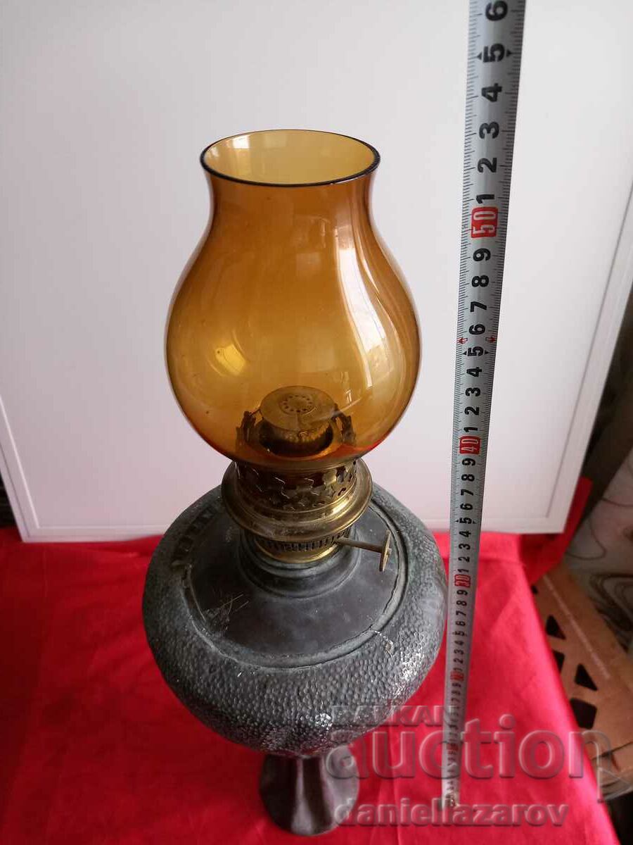 Rare Large Antique Bronze Gas Lamp 19th Century - 7 Rare Large Antique Bronze Gas Lamp 19th Century - 7