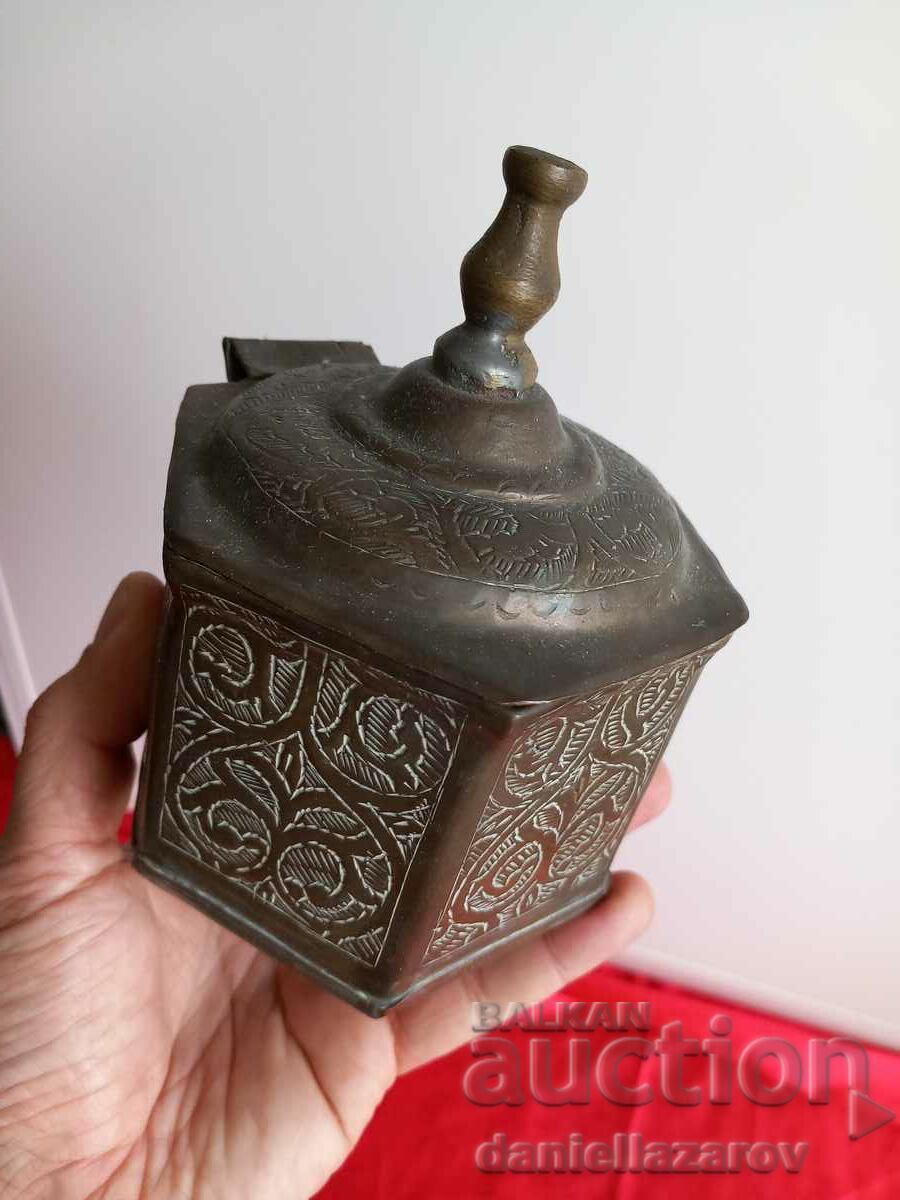 Antique OTTOMAN Bronze Box 19th Century. - 7 Antique OTTOMAN Bronze Box 19th Century. - 7