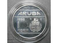 ARUBA- 1 florin 1986
