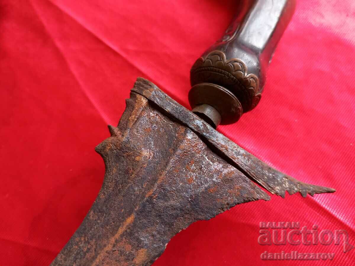 Auction  19th Century Antique Dagger KRIS, Keris, Damascus Steel