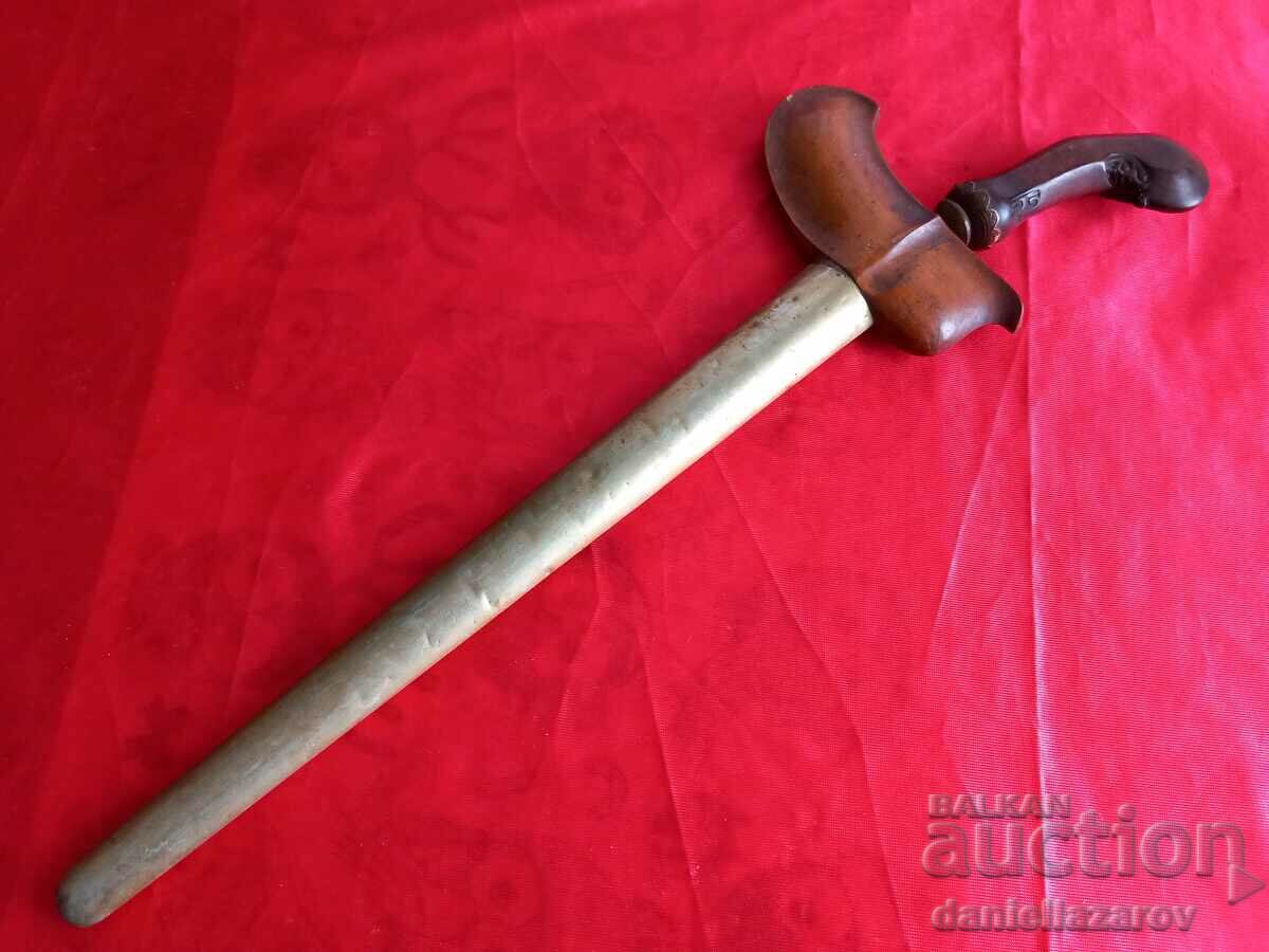 19th Century Antique Dagger KRIS, Keris, Damascus Steel - 5