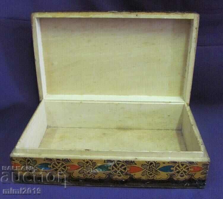 19th Century Wooden Jewelry Box - 6 19th Century Wooden Jewelry Box - 6