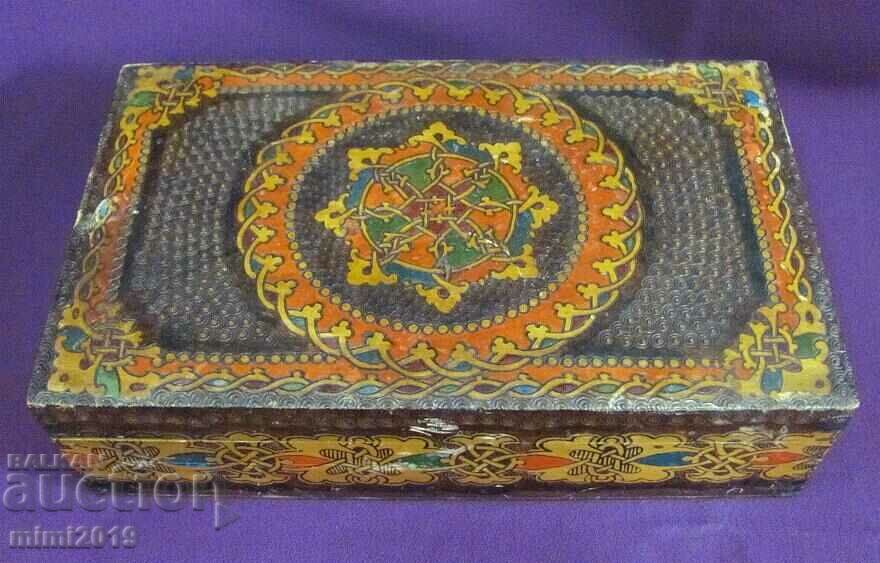 19th Century Wooden Jewelry Box 19th Century Wooden Jewelry Box