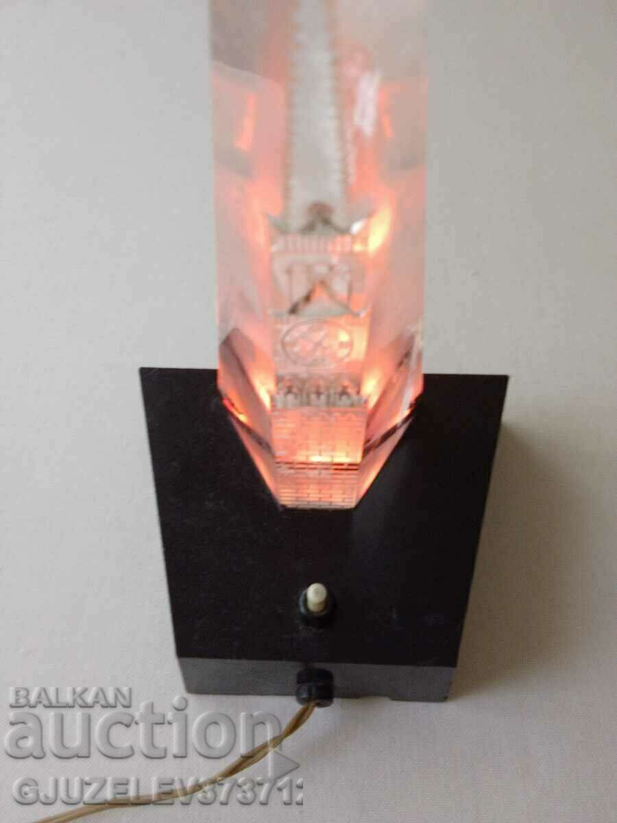 Auction  Collector's Lamp Souvenir Kremlin Spassky Tower of the USSR