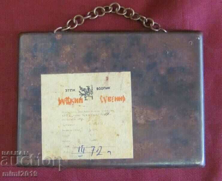 Delivery of 70s Mini Souvenir bronze and enamel USSR Delivery of 70s Mini Souvenir bronze and enamel USSR