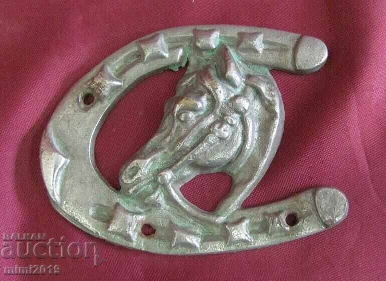 Metal Souvenir Horseshoe and Horse Head for good luck