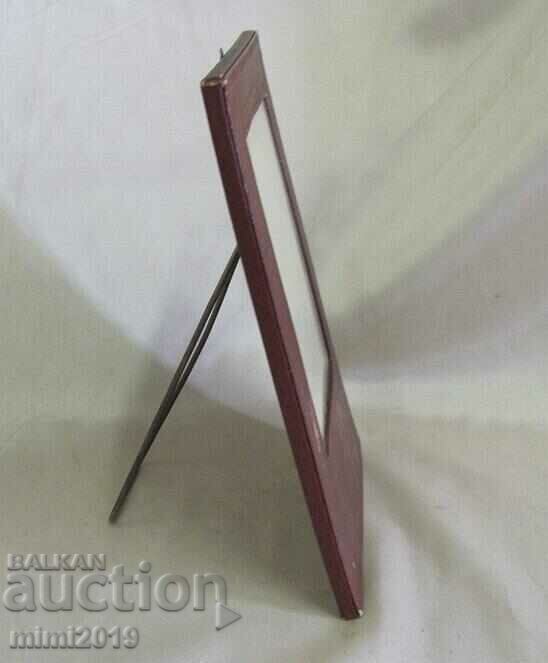 Auction Old USSR Leather Photo Frame Auction Old USSR Leather Photo Frame