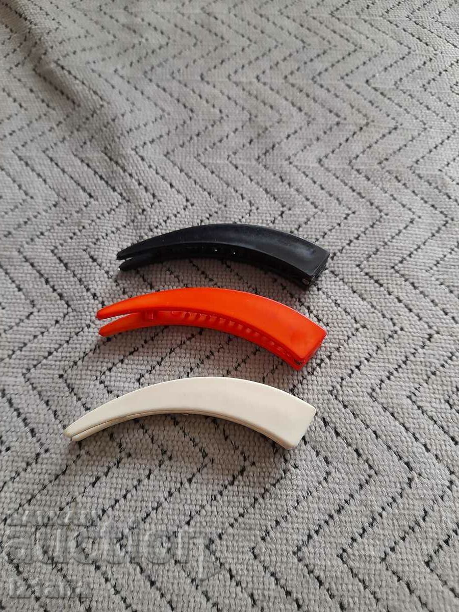 Old barrette, hair clips