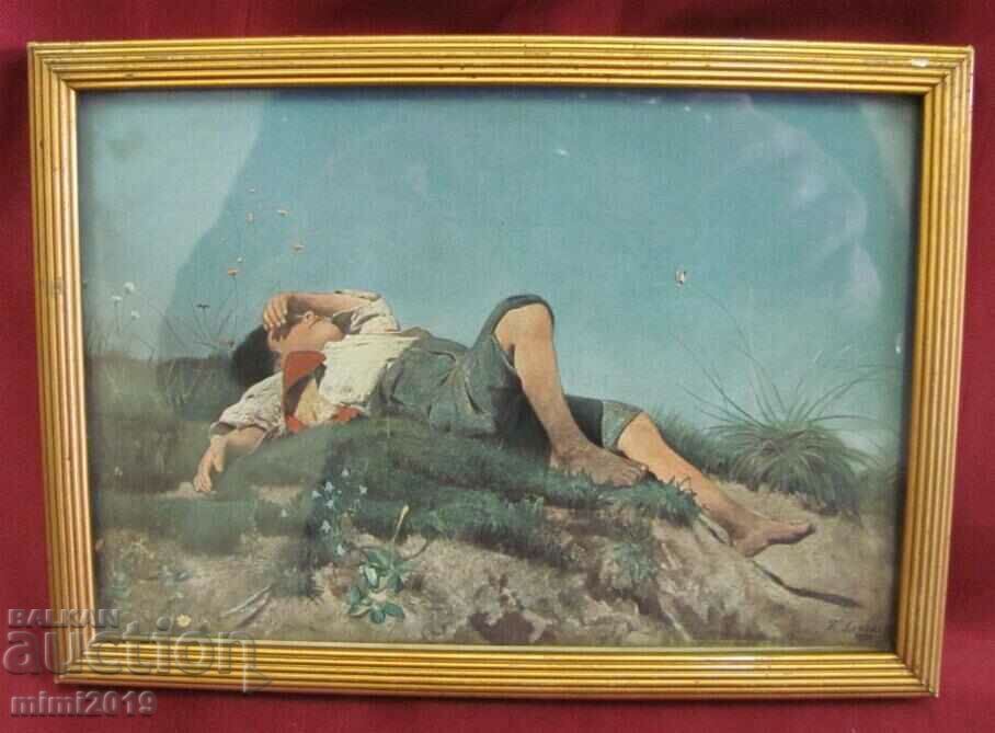 Old Color Lithograph - 6