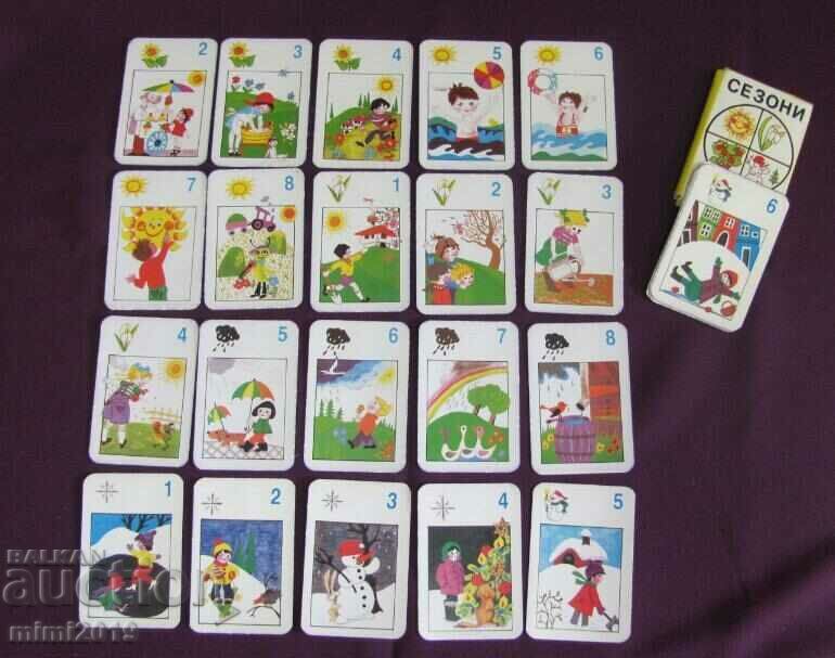 Auction  Vintich Children's Playing Cards 3 pcs.