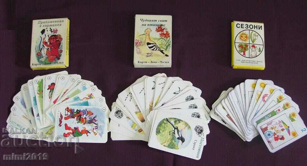 Vintich Children's Playing Cards 3 pcs.