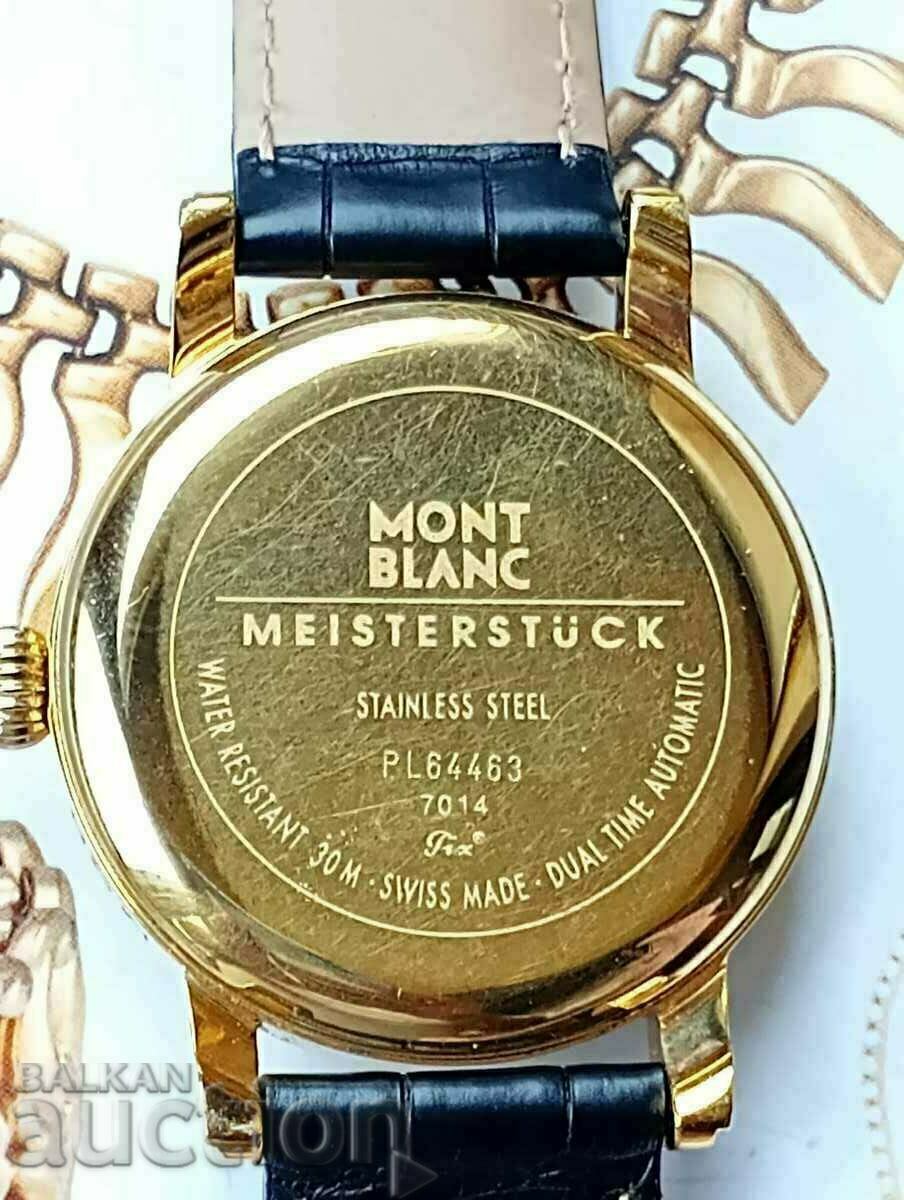 Montblanc Meisterstuck Dual Time Calendar Automatic Gold with price 3490.00 BGN | € 1784.41 Montblanc Meisterstuck Dual Time Calendar Automatic Gold with price 3490.00 BGN | € 1784.41