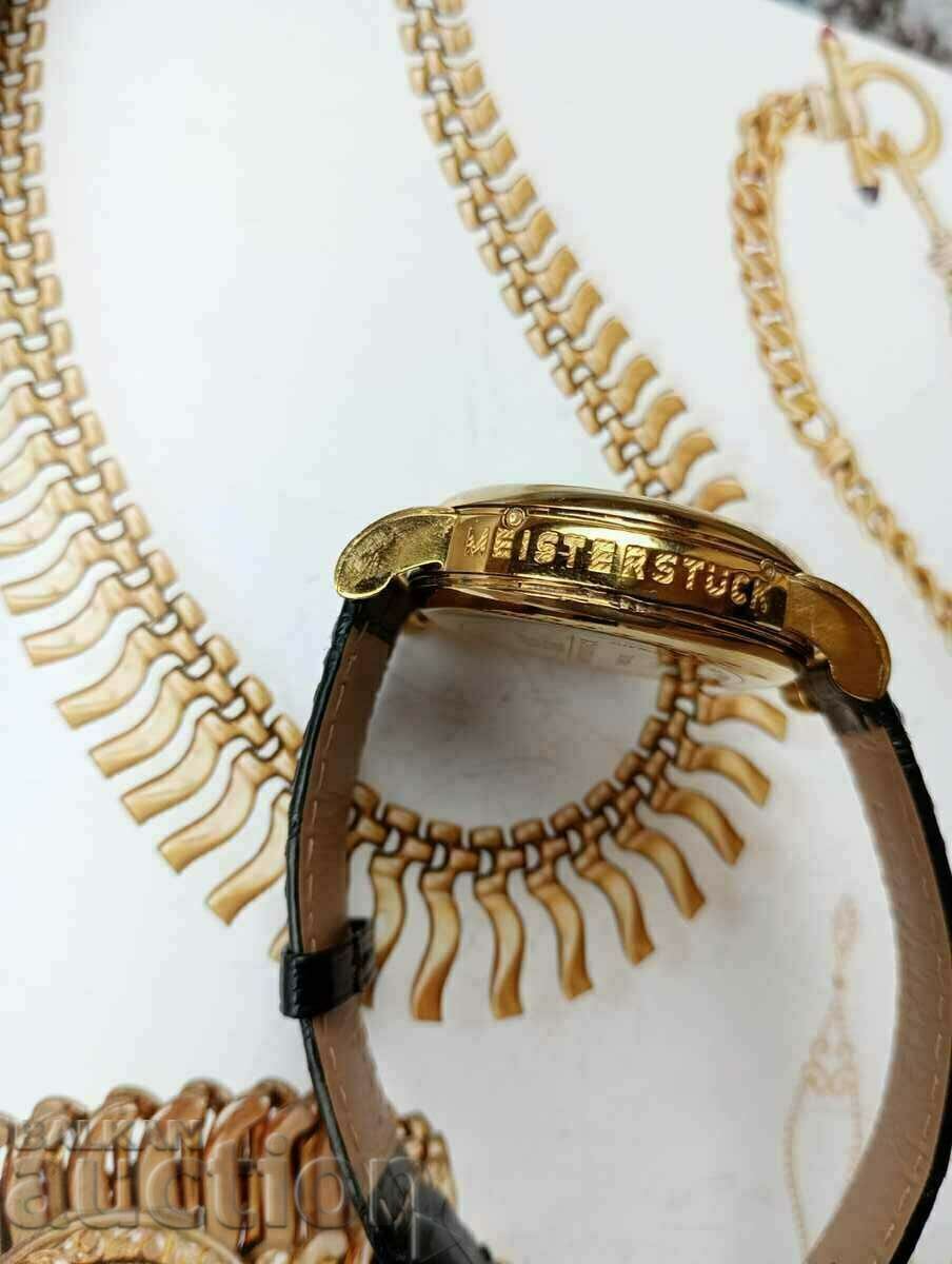 Livrarea Montblanc Meisterstuck Dual Time Calendar Automatic Gold Livrarea Montblanc Meisterstuck Dual Time Calendar Automatic Gold