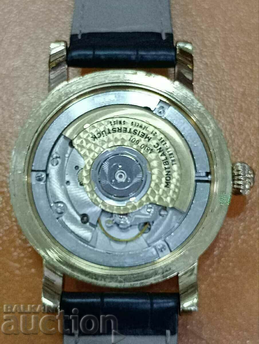 Montblanc Meisterstuck Dual Time Calendar Automatic Gold - 7 Montblanc Meisterstuck Dual Time Calendar Automatic Gold - 7