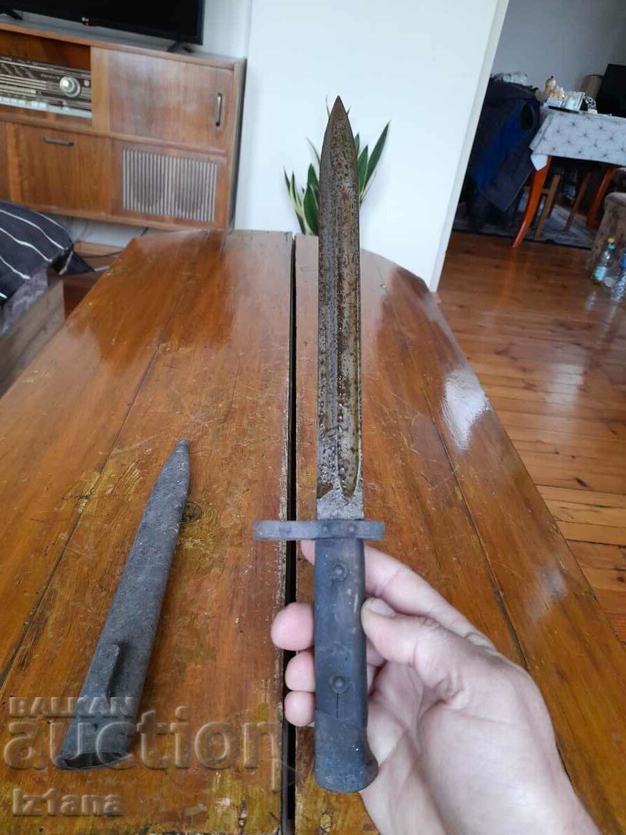 Licitație Cuțit vechi, baionetă Licitație Cuțit vechi, baionetă