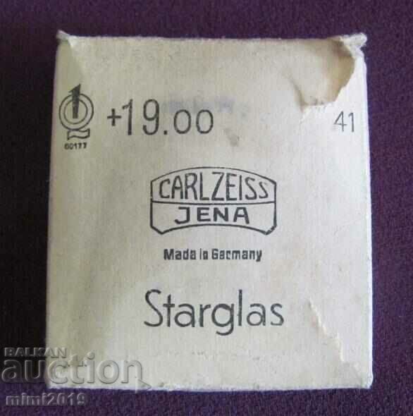 Dioptric Glass CARLZEISS JENA Germany +19 - 6 Dioptric Glass CARLZEISS JENA Germany +19 - 6