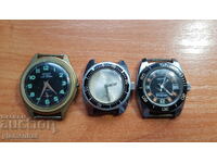 3 watches for parts or repair.
