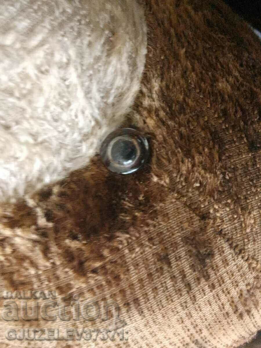 Auction Old teddy bear stuffed with straw Auction Old teddy bear stuffed with straw