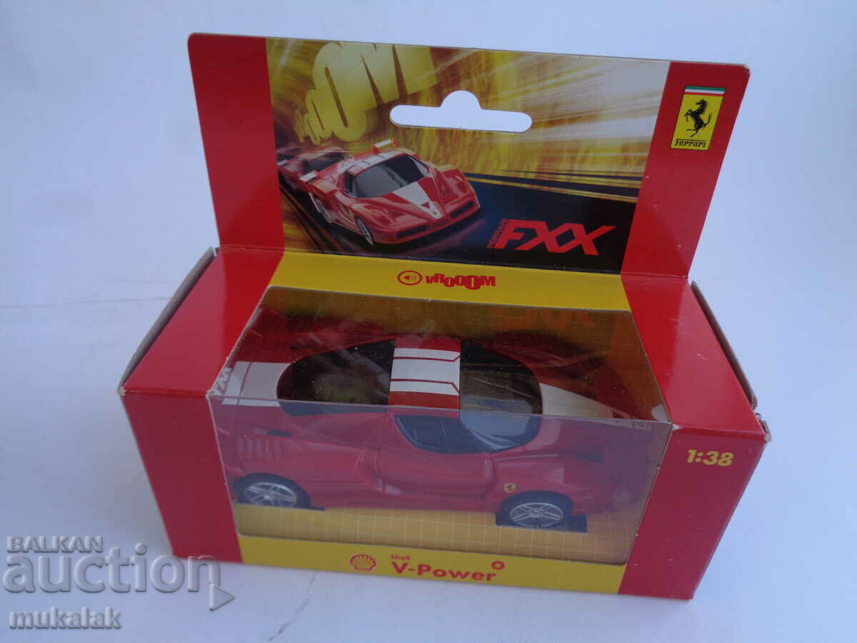 Delivery of SHELL V POWER 1:38 FERRARI FXX MODEL CAR TOY Delivery of SHELL V POWER 1:38 FERRARI FXX MODEL CAR TOY