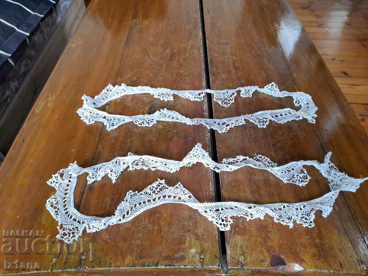 Old shirt sleeve lace
