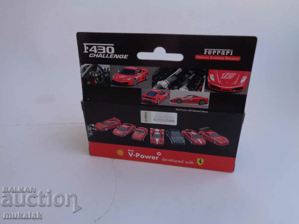 Delivery of SHELL 1:38 FERRARI F 430 CHALLENGE MODEL CAR TOY Delivery of SHELL 1:38 FERRARI F 430 CHALLENGE MODEL CAR TOY