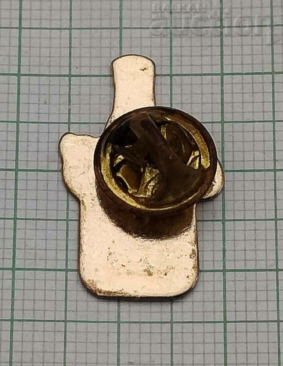 CocaCola IS THE MUSIC LOGO BADGE PIN with price 7.00 BGN | € 3.58