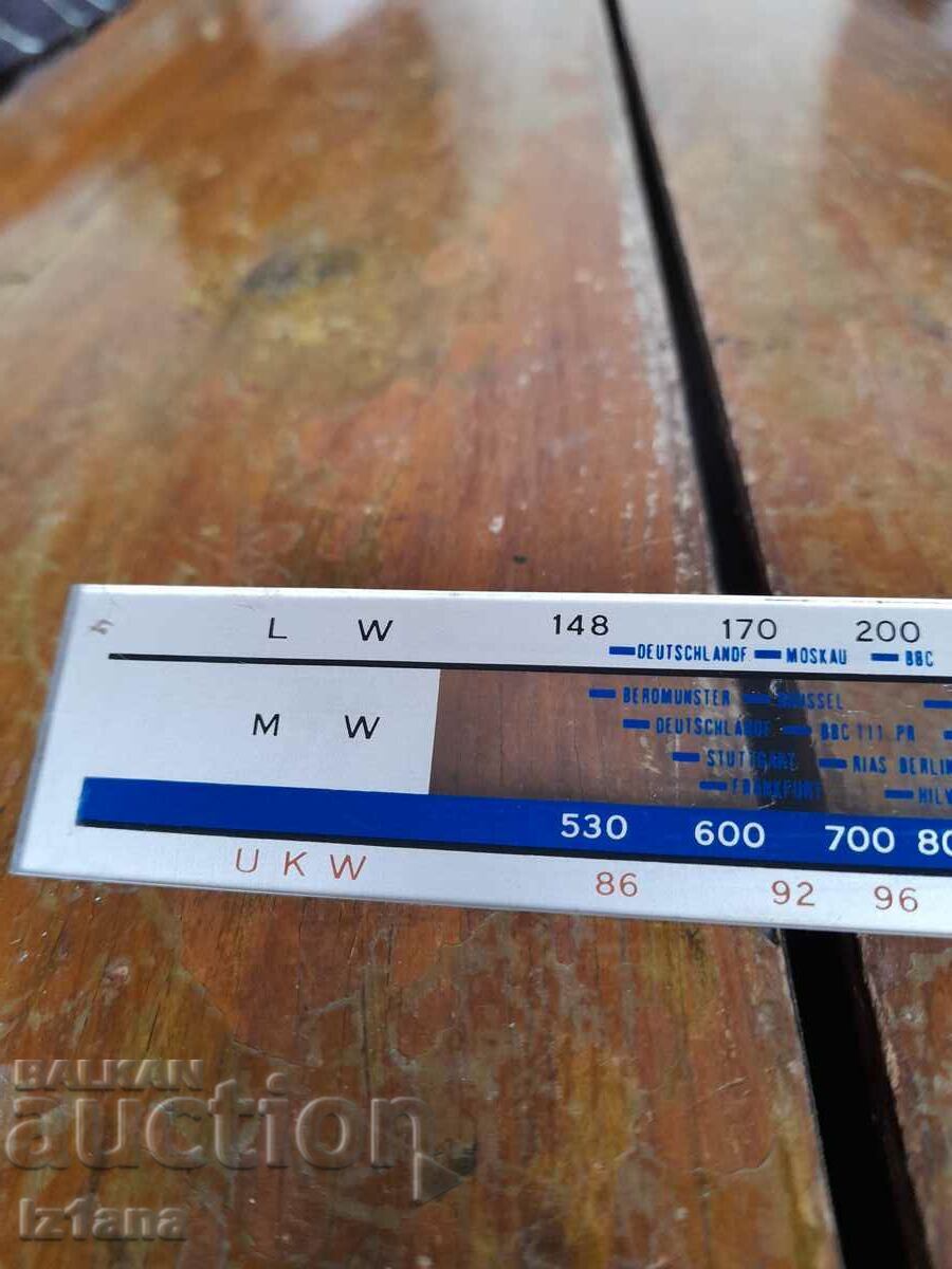 Δημοπρασία Ζυγαριά για ραδιόφωνο, ραδιοφωνικό δέκτη Δημοπρασία Ζυγαριά για ραδιόφωνο, ραδιοφωνικό δέκτη