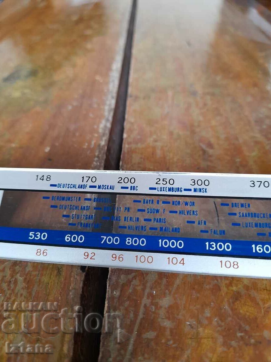 Παράδοση Ζυγαριά για ραδιόφωνο, ραδιοφωνικό δέκτη Παράδοση Ζυγαριά για ραδιόφωνο, ραδιοφωνικό δέκτη