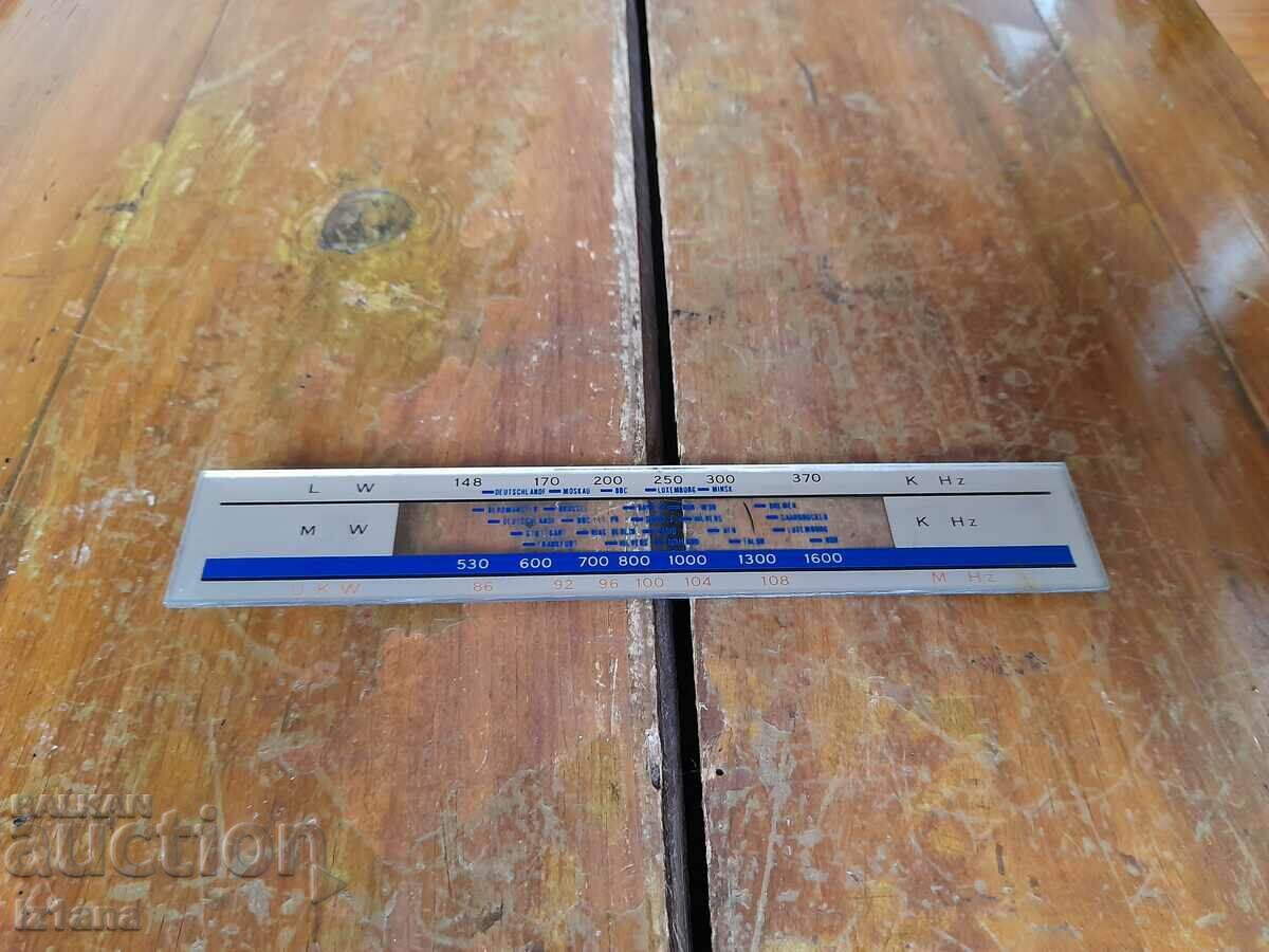 Ζυγαριά για ραδιόφωνο, ραδιοφωνικό δέκτη Ζυγαριά για ραδιόφωνο, ραδιοφωνικό δέκτη