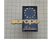 BALLANTINES EUROPE WHISKEY LOGO BADGE PIN
