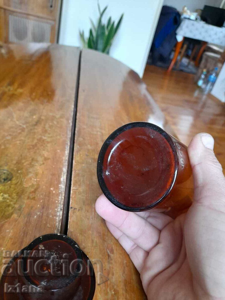 Livrarea Sticla veche de farmacie, borcan Livrarea Sticla veche de farmacie, borcan