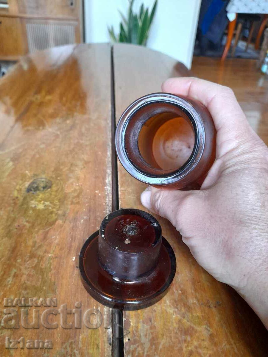 Sticla veche de farmacie, borcan - 5 Sticla veche de farmacie, borcan - 5