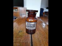 Old apothecary bottle, jar