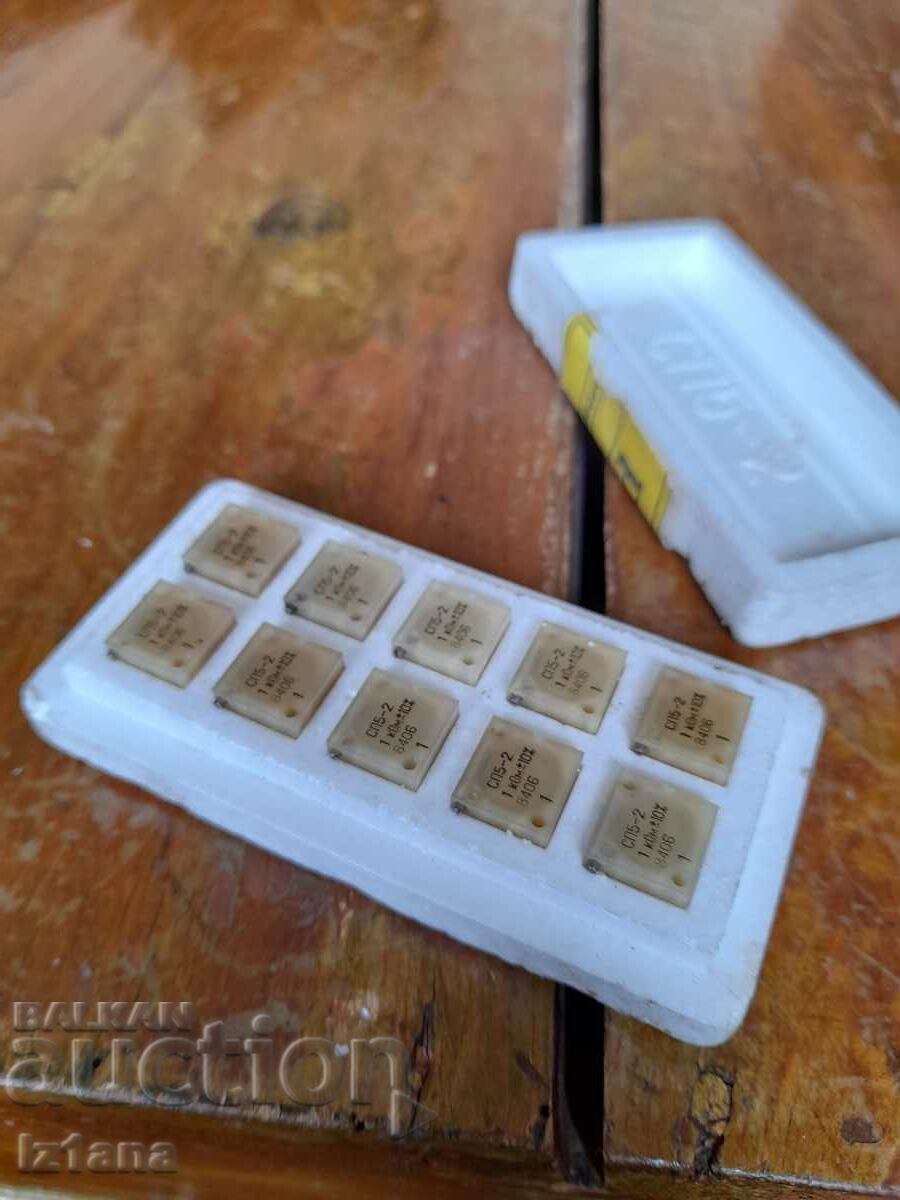 Licitație Rezistoare variabile vechi, potențiometre SP5-2 Licitație Rezistoare variabile vechi, potențiometre SP5-2