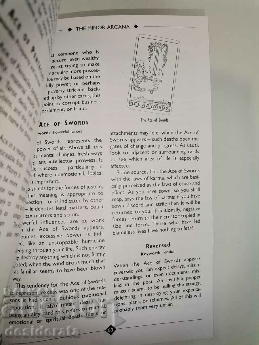 Delivery of Tarot deck Delivery of Tarot deck