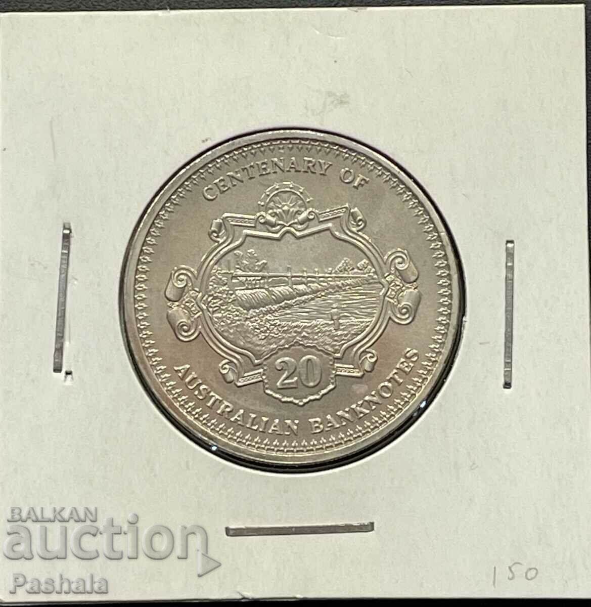 Австралия 20 цента 2013 г.