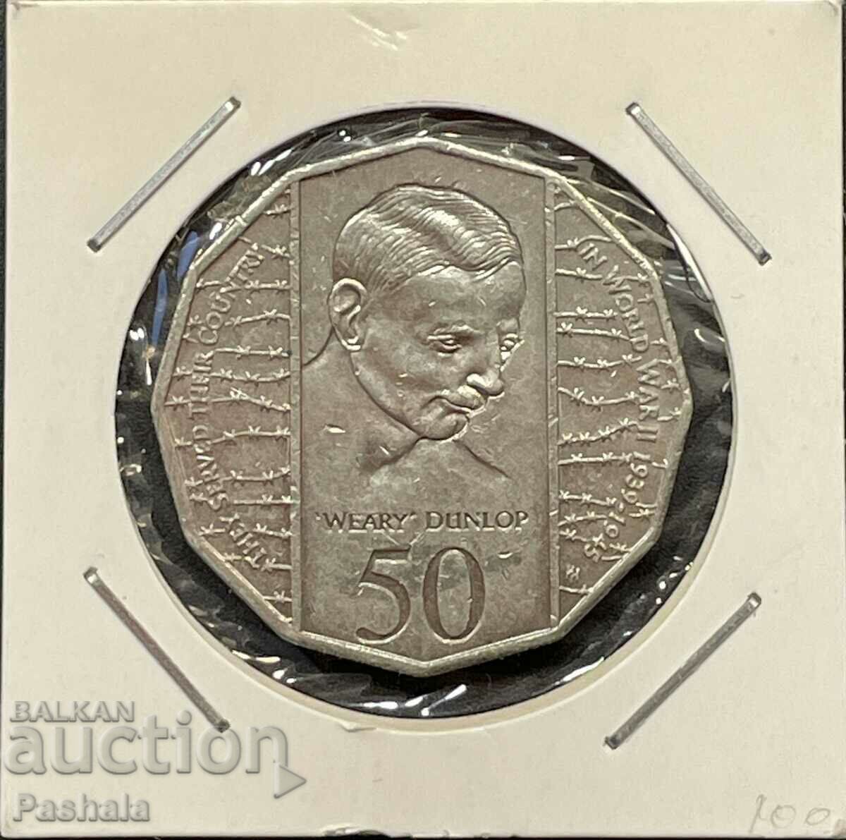Australia 50 cents 1995