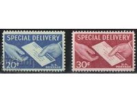 1954-57. STATELE UNITE ALE AMERICII. Timbre speciale de livrare.