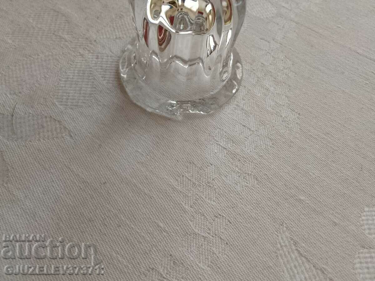 crystal candlestick - 5 crystal candlestick - 5