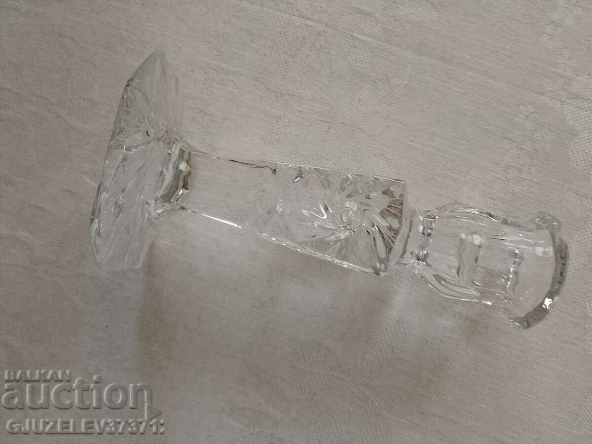 crystal candlestick - 7 crystal candlestick - 7