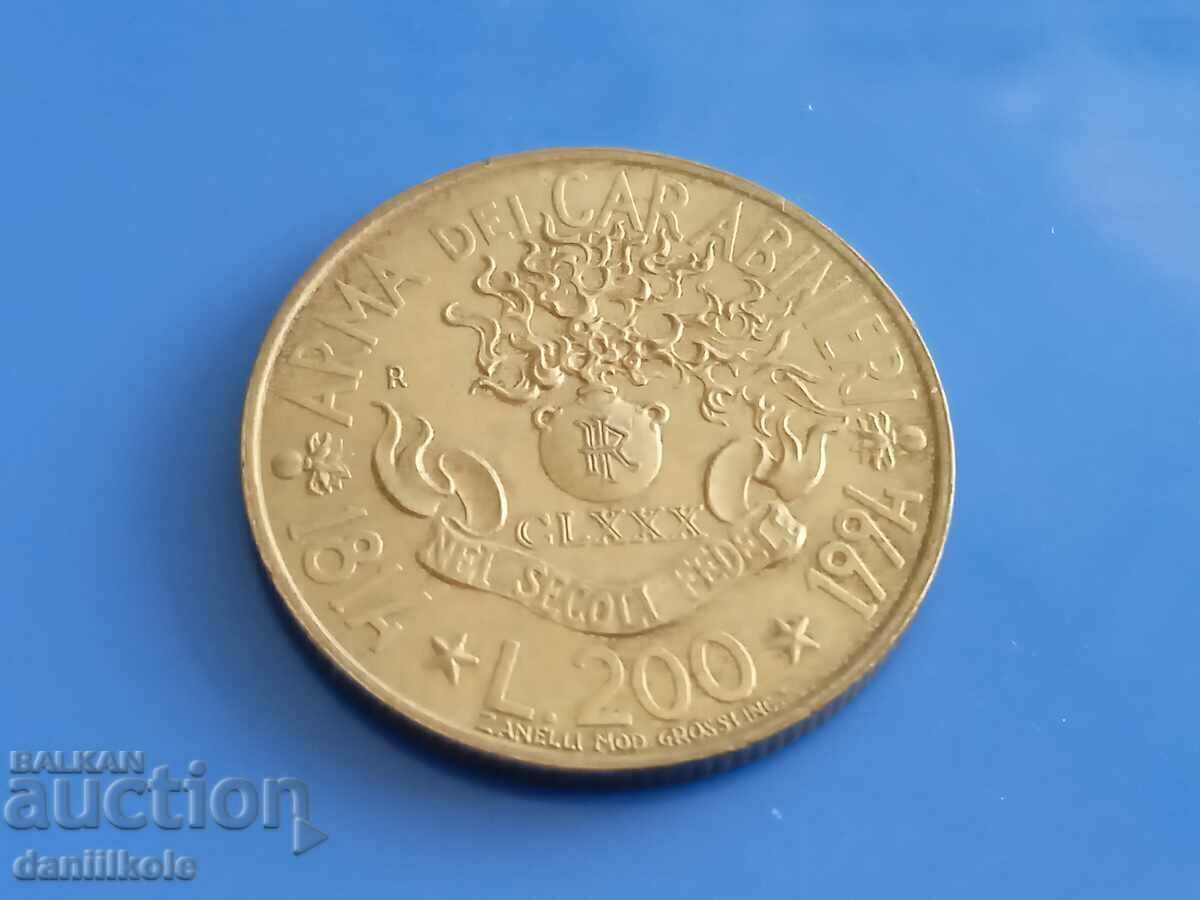 Δημοπρασία *$*Y*$* ΙΤΑΛΙΑ 200 ΛΙΡΕΣ 1994 ΕΠΕΤΕΙΟΣ - ΣΠΑΝΙΟ *$*Y*$* Δημοπρασία *$*Y*$* ΙΤΑΛΙΑ 200 ΛΙΡΕΣ 1994 ΕΠΕΤΕΙΟΣ - ΣΠΑΝΙΟ *$*Y*$*