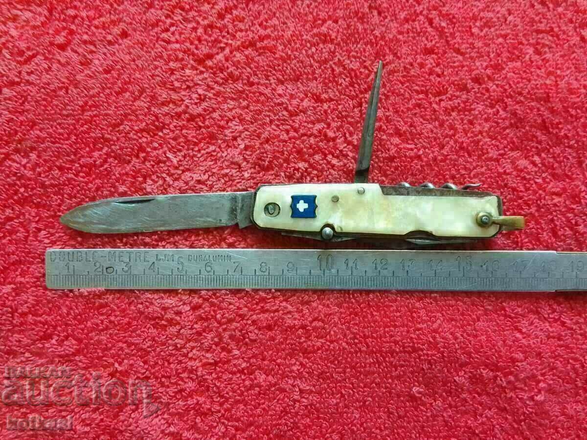 Παλιό πολυλειτουργικό μαχαίρι τσέπης Pradel France με τιμή 55.00 BGN | € 28.12 Παλιό πολυλειτουργικό μαχαίρι τσέπης Pradel France με τιμή 55.00 BGN | € 28.12