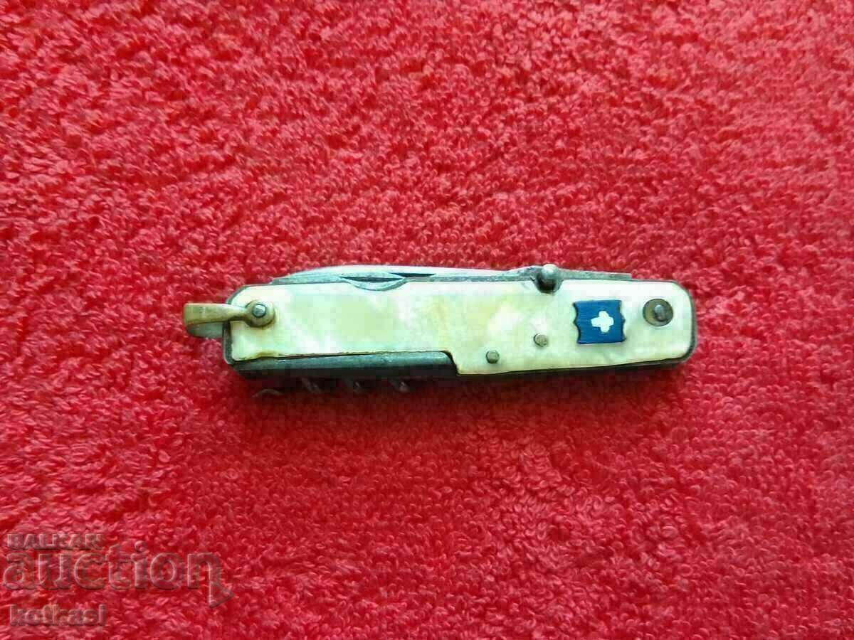 Παράδοση Παλιό πολυλειτουργικό μαχαίρι τσέπης Pradel France Παράδοση Παλιό πολυλειτουργικό μαχαίρι τσέπης Pradel France