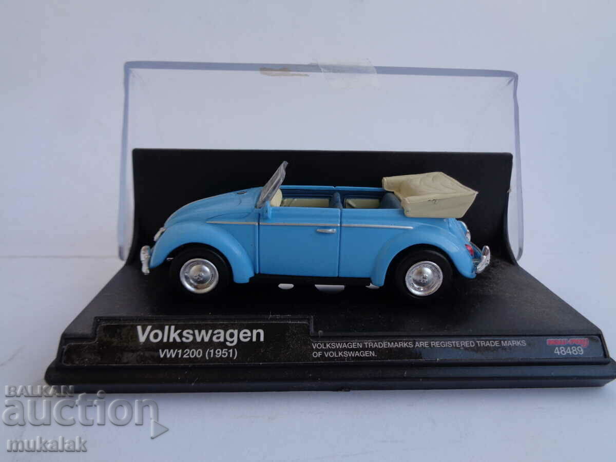 1:43 NOU RAY VW 1200 1951 MODEL DE JUCĂRIE cărucior