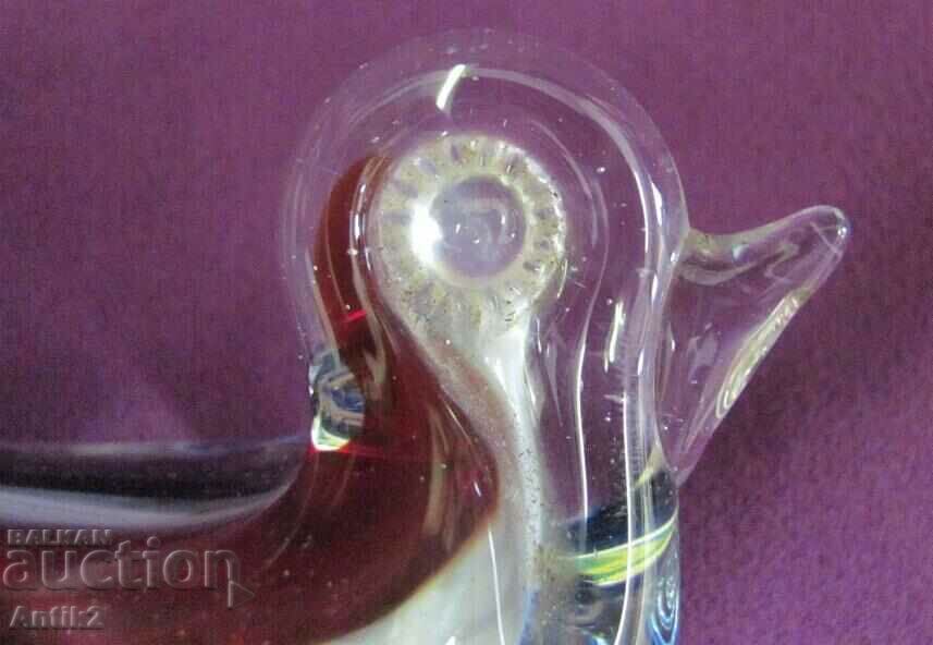 Delivery of Vintich Murano Crystal Glass Swallow Delivery of Vintich Murano Crystal Glass Swallow