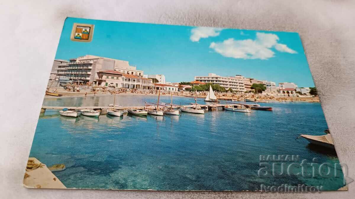Postcard Mallorca Cala San Antonio