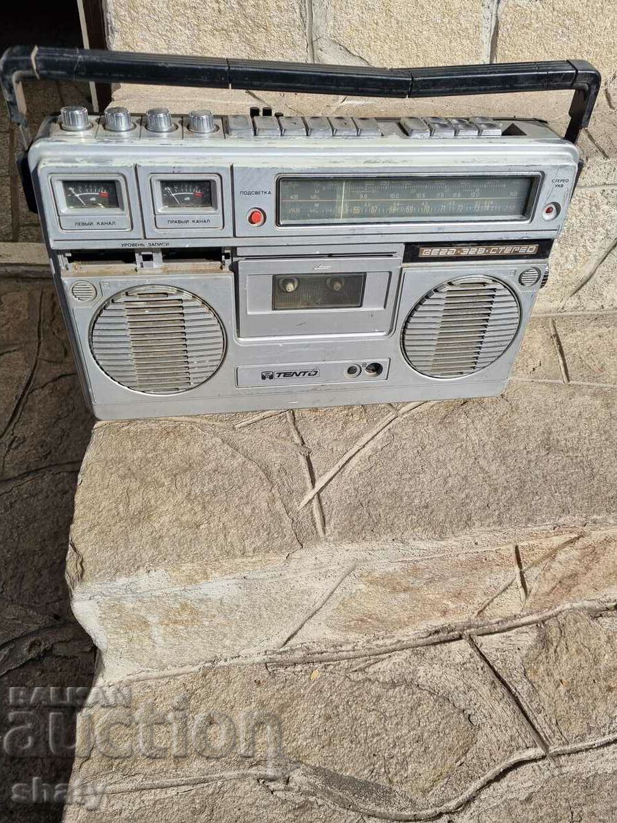 Old Russian cassette player.